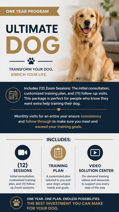 One Year Program - Ultimate Dog (Zen Dog Training)