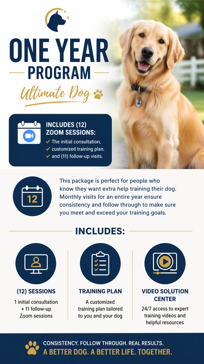 One Year Program - Ultimate Dog (Zen Dog Training)