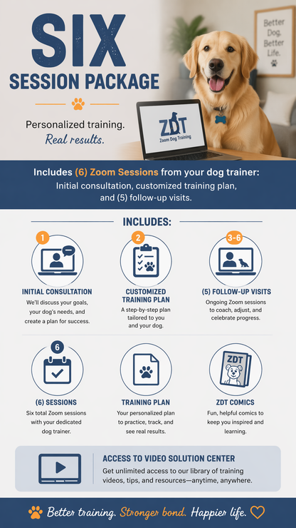 Six Session Package (Zen Dog Training)