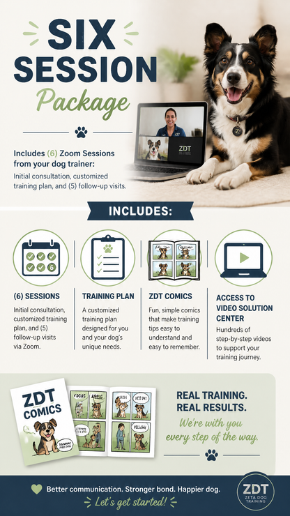 Six Session Package (Zen Dog Training)