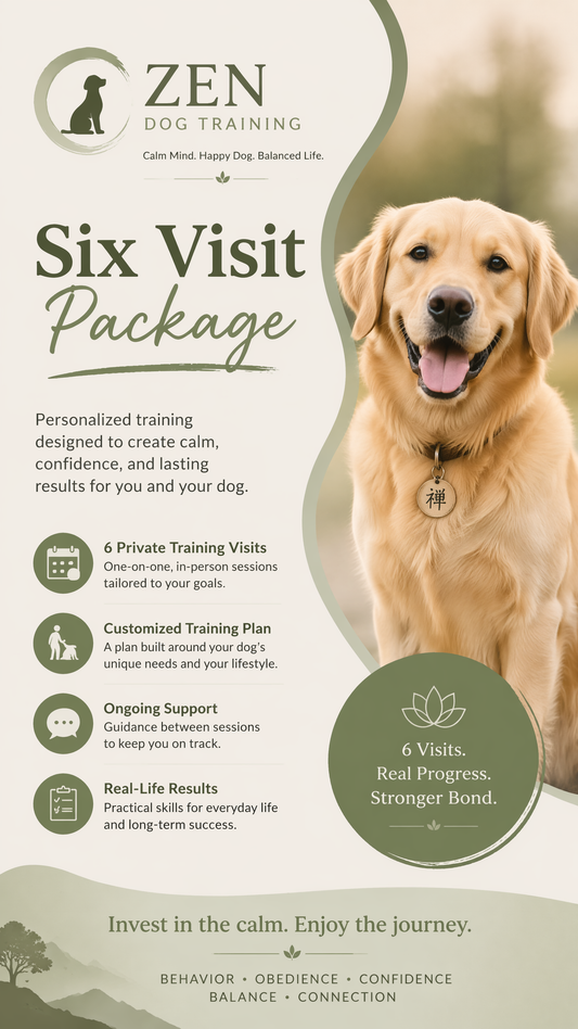 Six Session Package (Zen Dog Training)