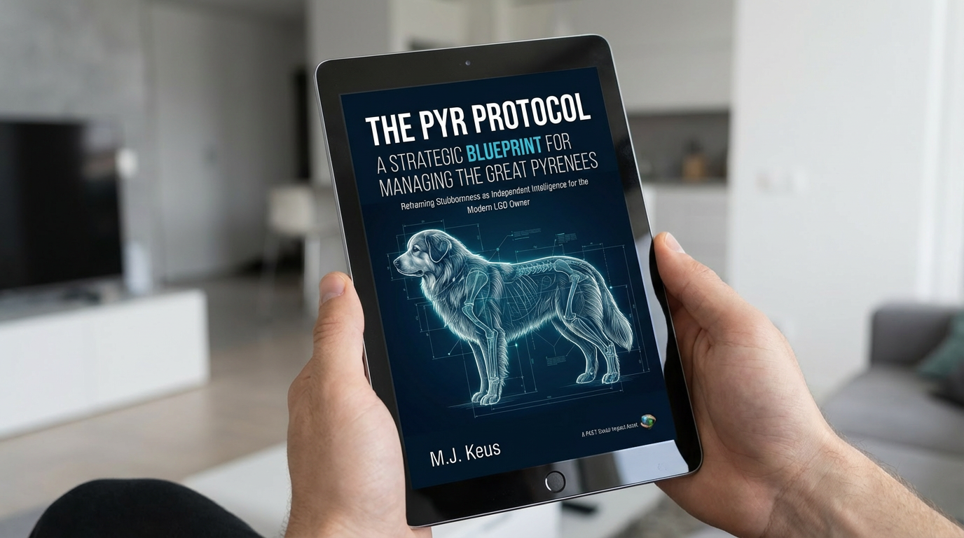 The Pyr Protocol digital guide for managing Great Pyrenees with tactical training and perimeter security