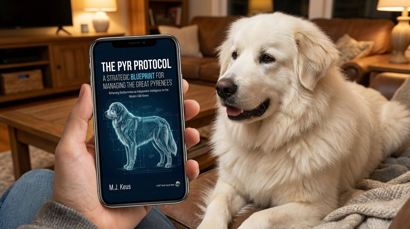 The Pyr Protocol digital guide for managing Great Pyrenees with tactical training and perimeter security