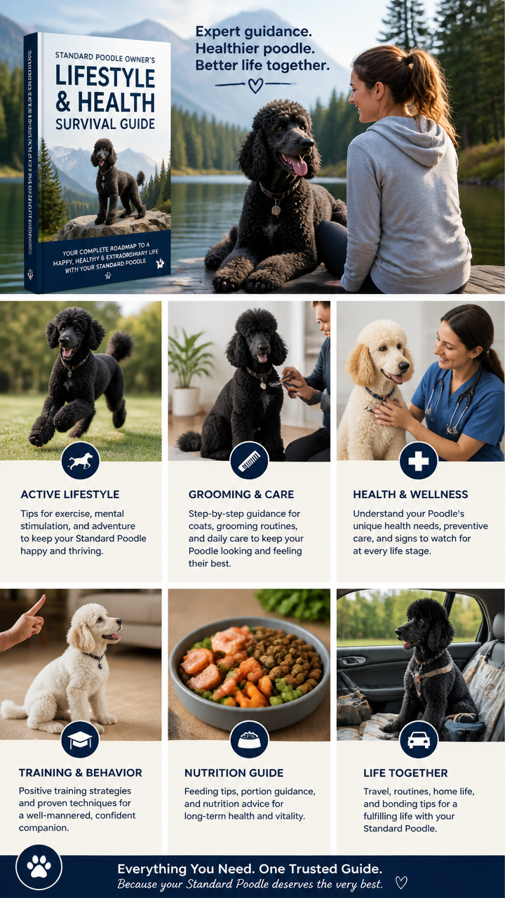 The Standard Poodle Owner's Lifestyle & Health Survival Guide