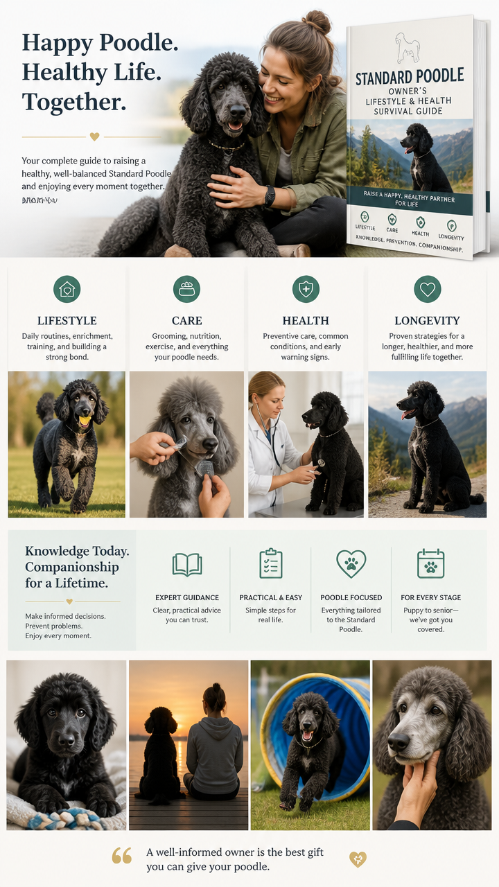 The Standard Poodle Owner's Lifestyle & Health Survival Guide