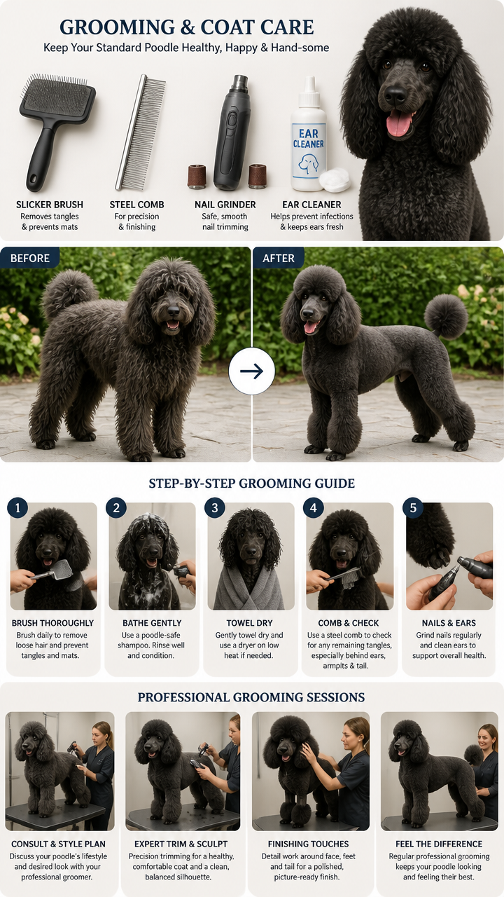 The Standard Poodle Owner's Lifestyle & Health Survival Guide