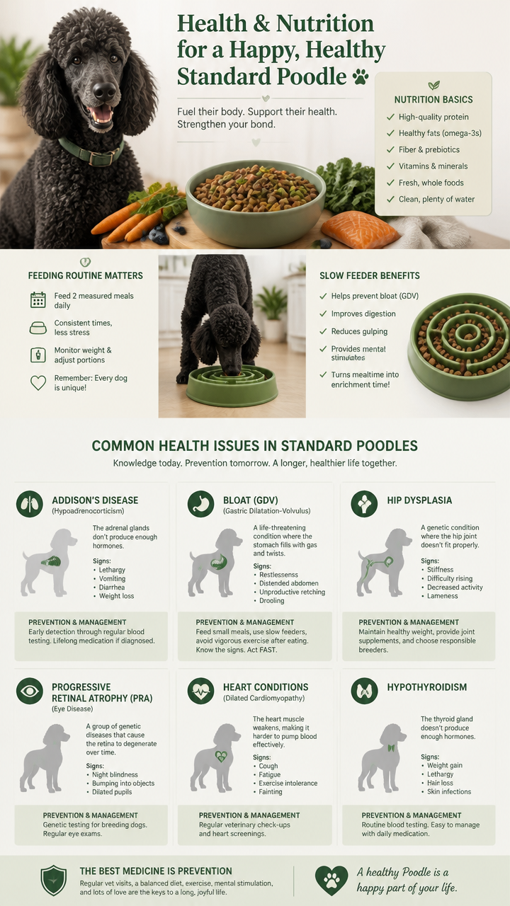 The Standard Poodle Owner's Lifestyle & Health Survival Guide
