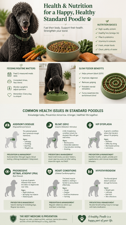 The Standard Poodle Owner's Lifestyle & Health Survival Guide