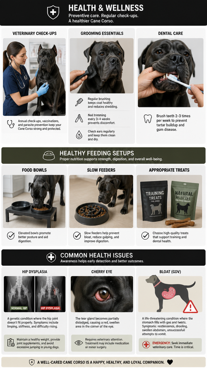 The Cane Corso Owner's Lifestyle & Health Survival Guide