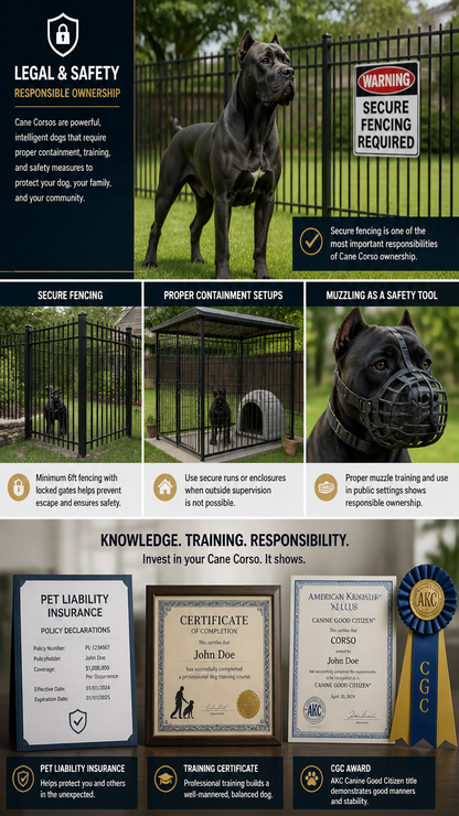 The Cane Corso Owner's Lifestyle & Health Survival Guide