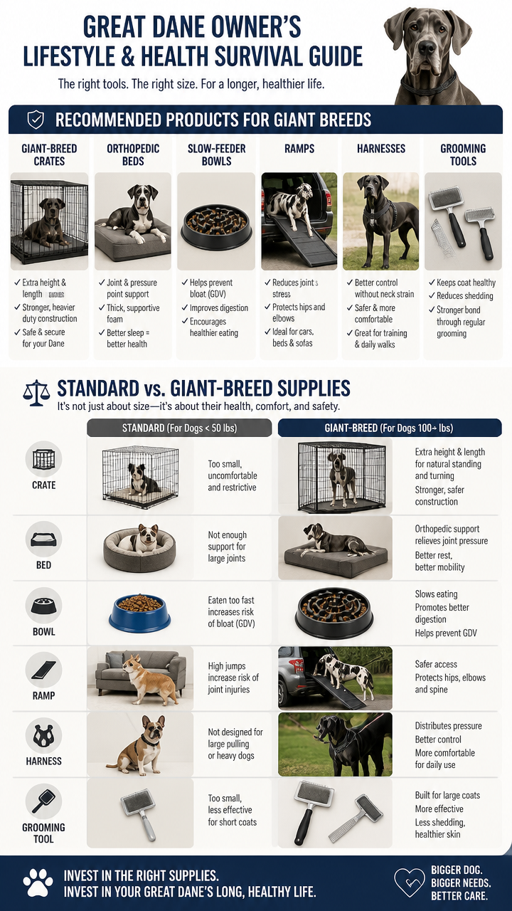 The Great Dane Owner's Lifestyle & Health Survival Guide