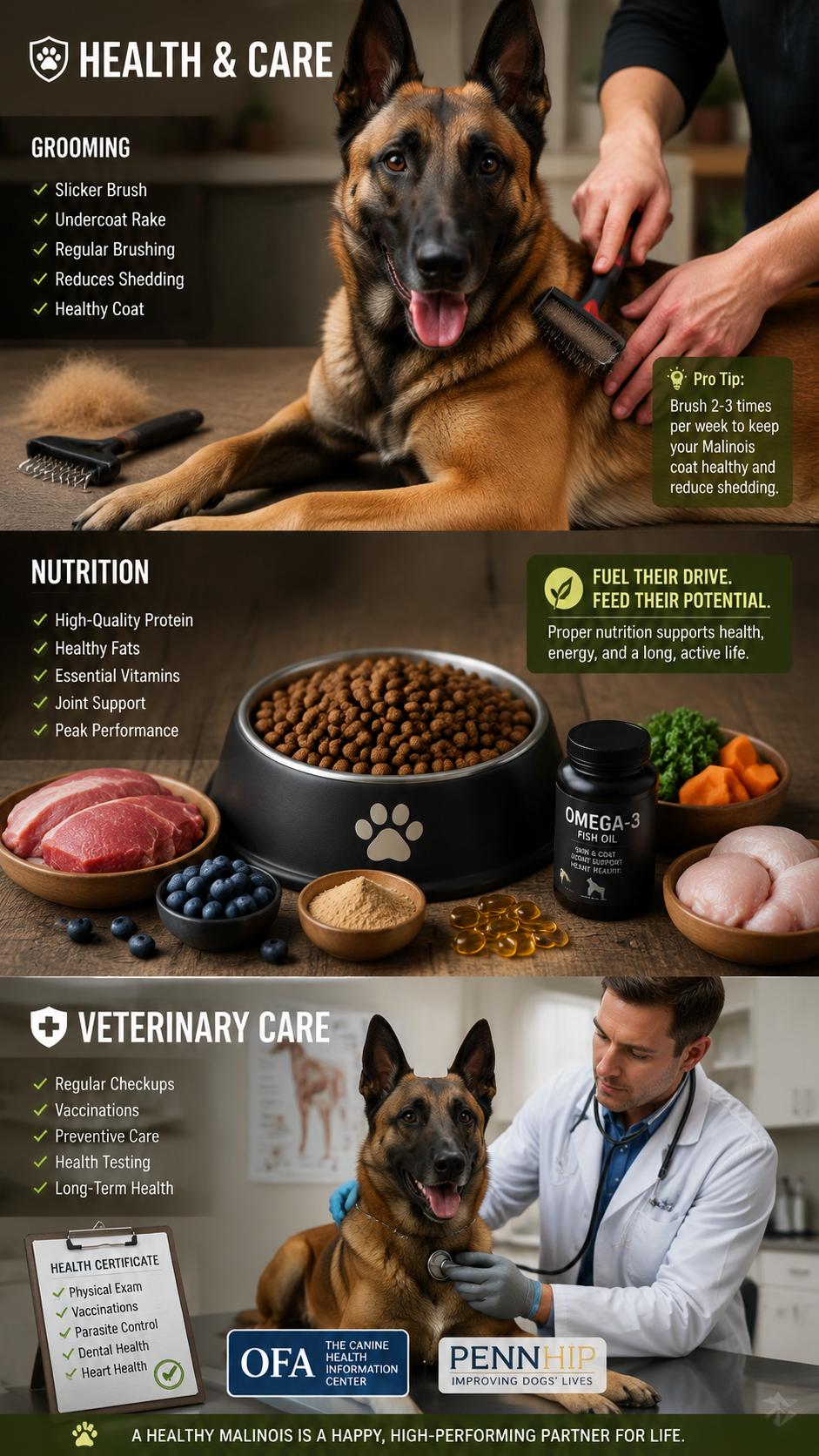 The Belgian Malinois Owner's Lifestyle & Health Survival Guide