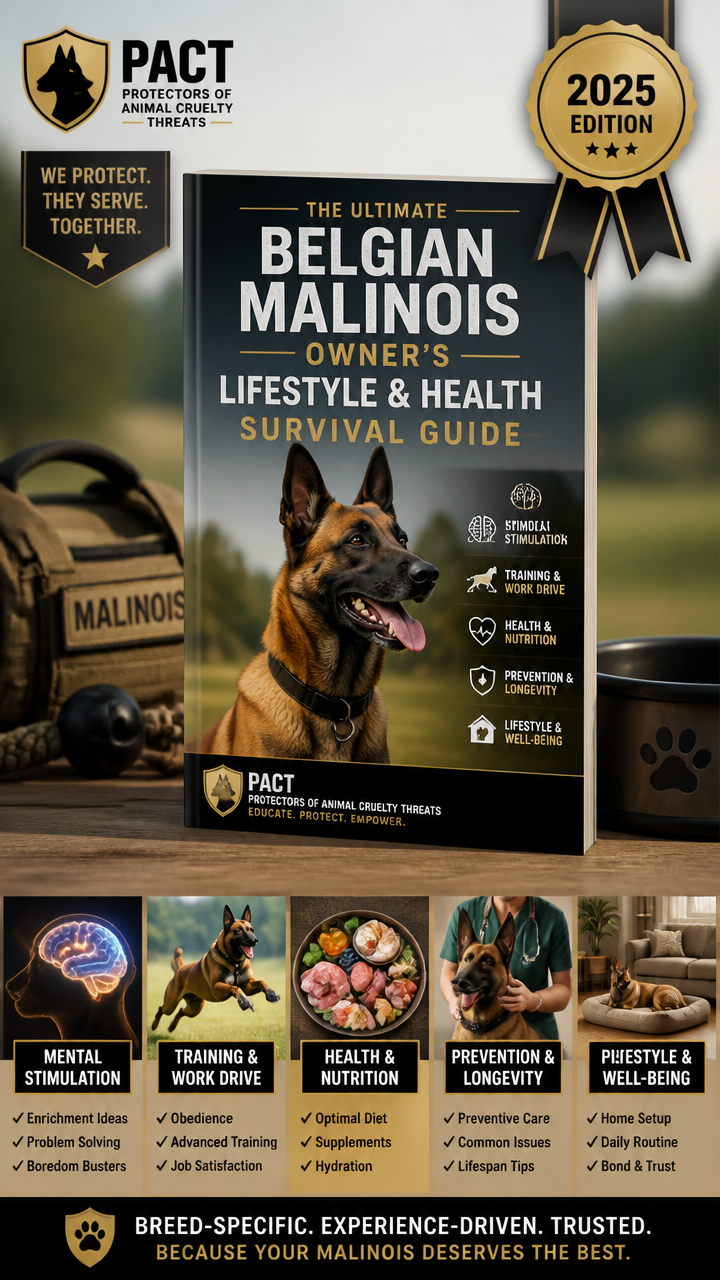 The Belgian Malinois Owner's Lifestyle & Health Survival Guide