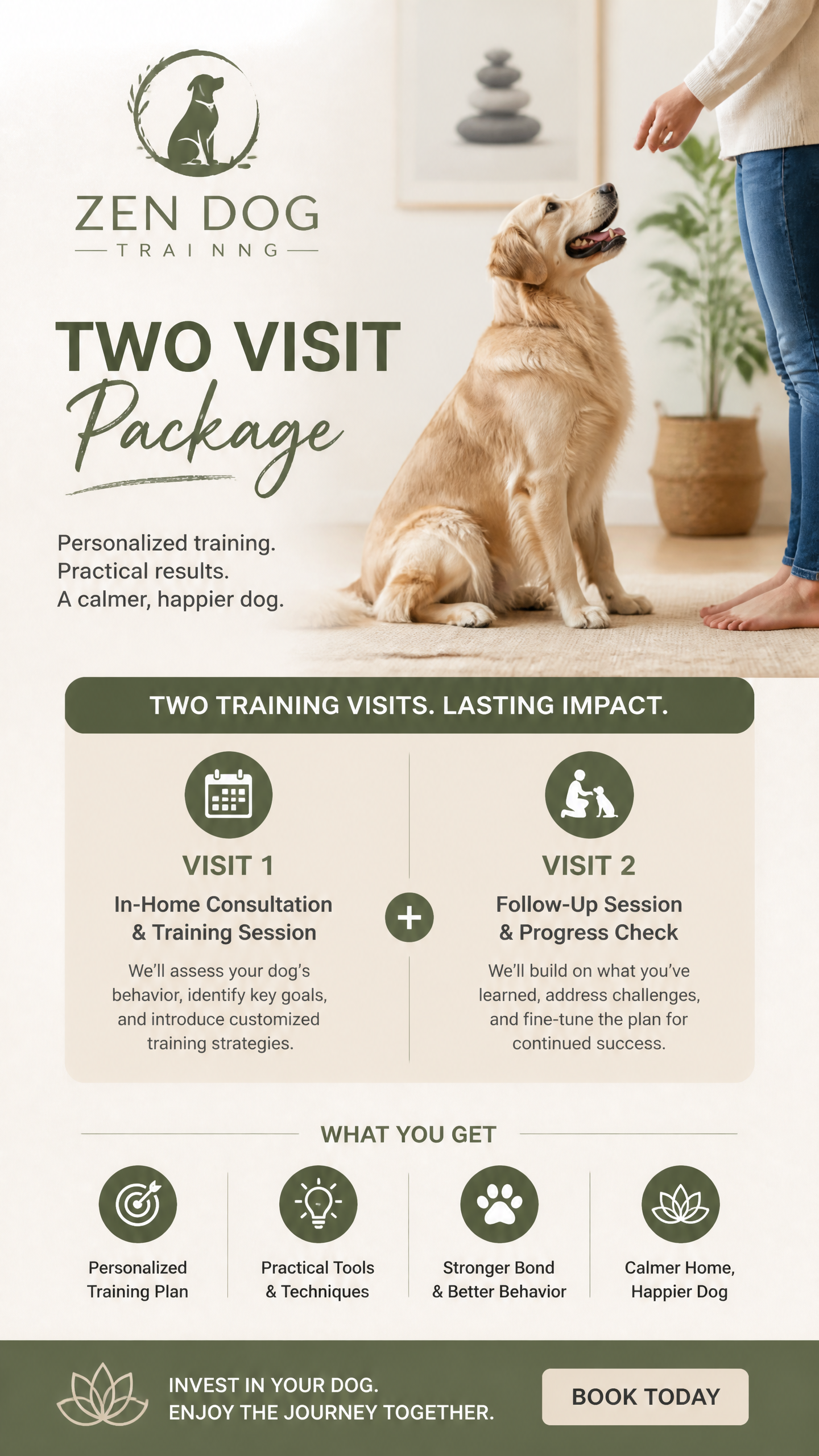 Two Session Package (Zen Dog Training)