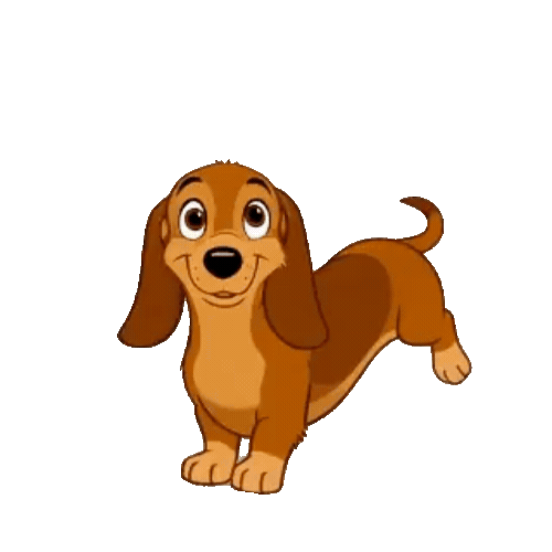 Animated Dachshund Sticker Pack — 10 GIF Stickers | Instant Digital Download