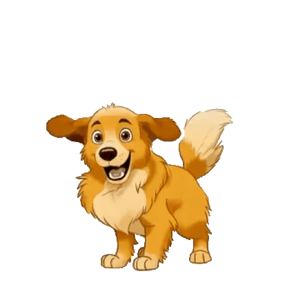 Animated Golden Retriever Sticker Pack — 10 GIF Stickers | Instant Digital Download
