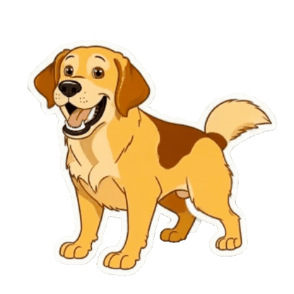 Animated Labrador Retriever Sticker Pack — 10 GIF Stickers | Instant Digital Download