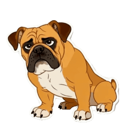 Animated Boxer Sticker Pack — 10 GIF Stickers | Instant Digital Download
