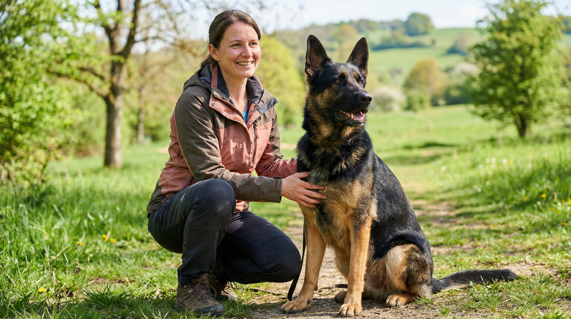 PACT German Shepherd Lifestyle Guide cover featuring German Shepherds and adoption essentials