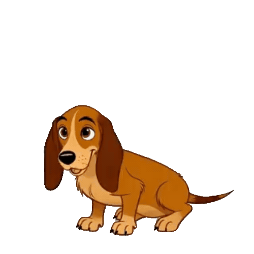 Animated Dachshund Sticker Pack — 10 GIF Stickers | Instant Digital Download