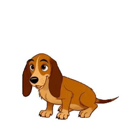 Animated Dachshund Sticker Pack — 10 GIF Stickers | Instant Digital Download