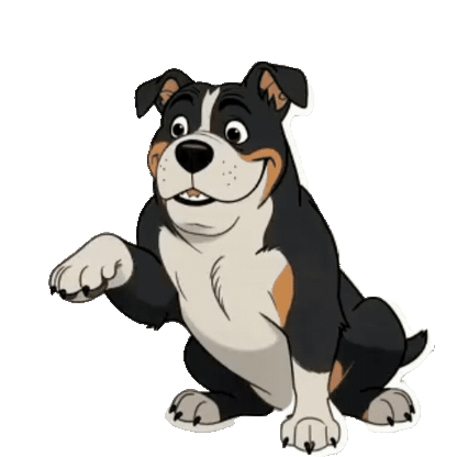 Animated Pit Bull Sticker Pack — 10 GIF Stickers | Instant Digital Download