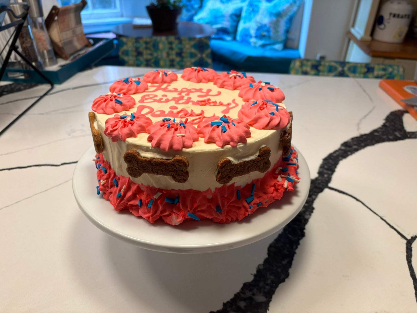 Organic Dog Birthday Cake - Handcrafted, Organic, Festive for Your Pup