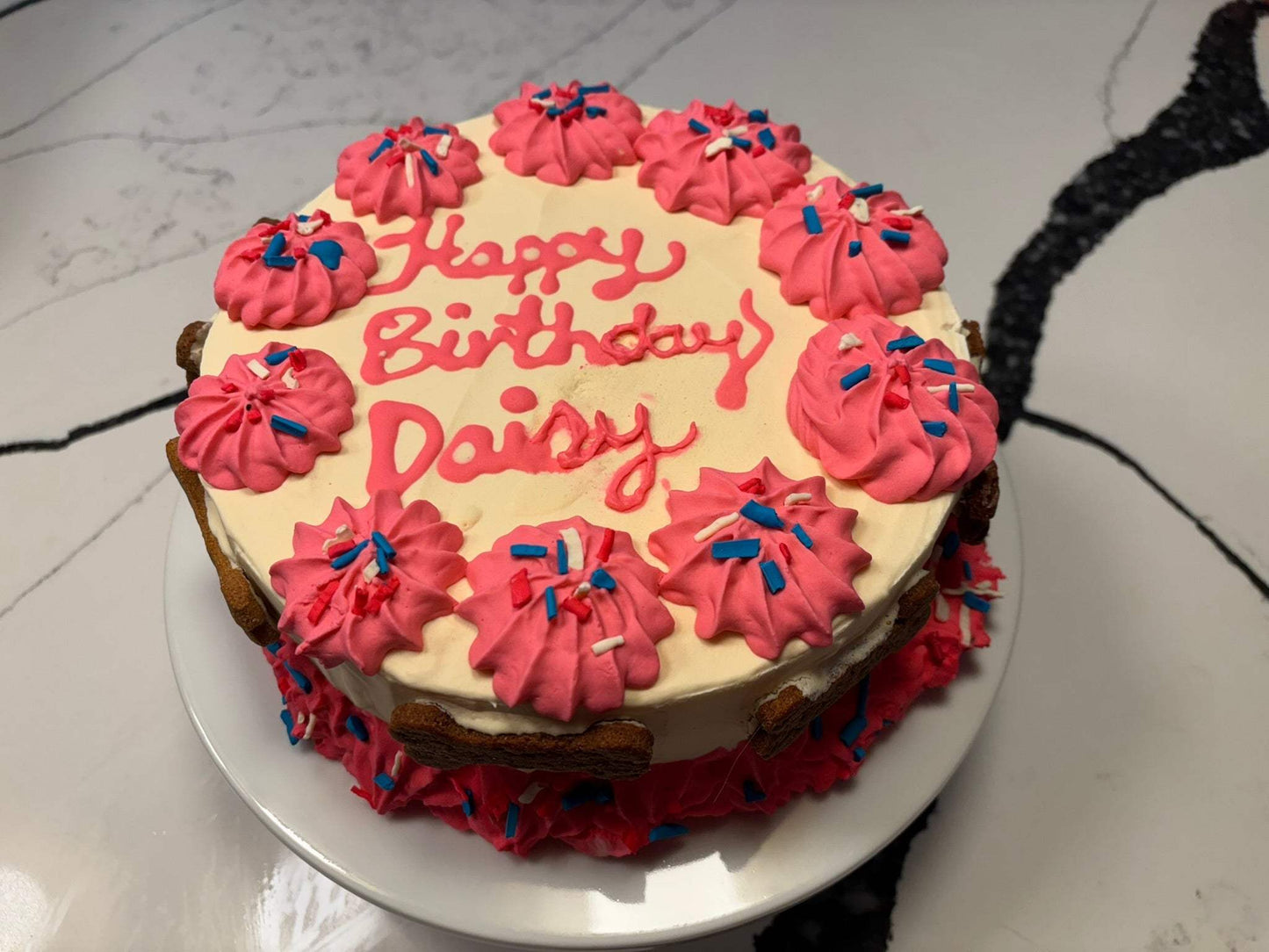 Organic Dog Birthday Cake - Handcrafted, Organic, Festive for Your Pup