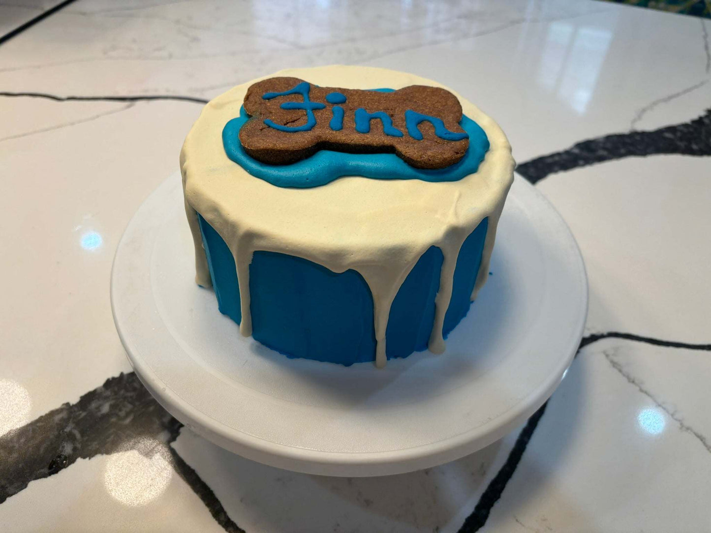 Organic Dog Cake by Finn - Handcrafted Celebratory Dog Treats for Pets