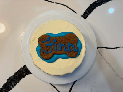 Organic Dog Cake by Finn - Handcrafted Celebratory Dog Treats for Pets