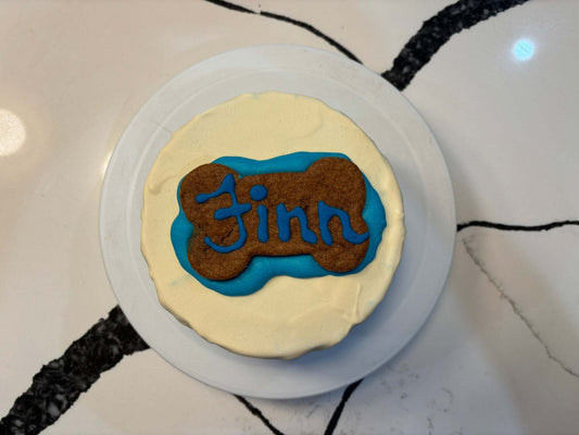 Organic Dog Cake by Finn - Handcrafted Celebratory Dog Treats for Pets