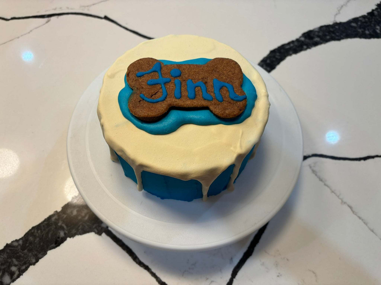 Organic Dog Cake by Finn - Handcrafted Celebratory Dog Treats for Pets
