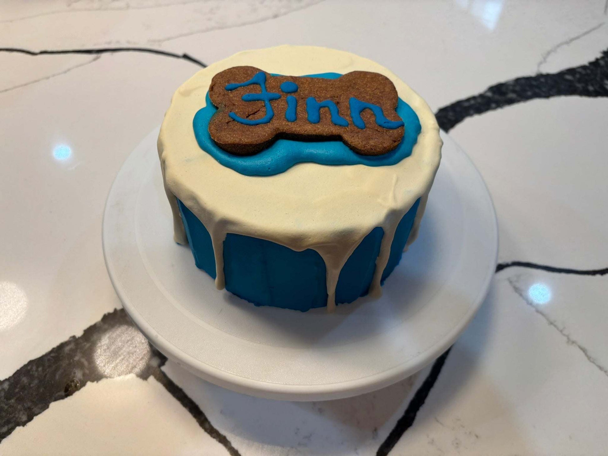 Organic Dog Cake by Finn - Handcrafted Celebratory Dog Treats for Pets