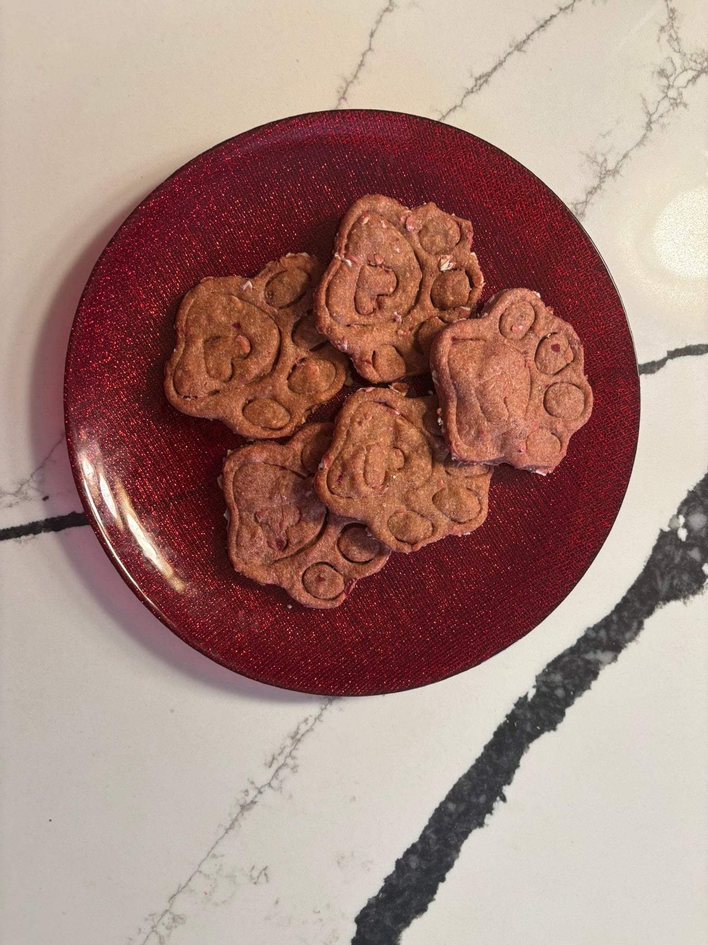 Crunchy Beet-a-licious Paws - Natural Antioxidants Organic Dog Treats 