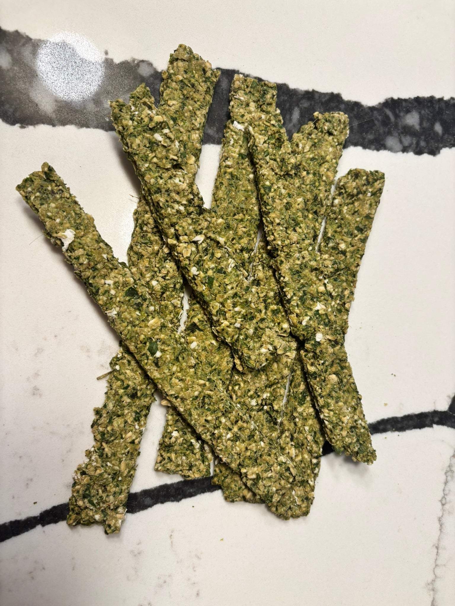 Parsley Mint Breath Treats organic dog fresh breath crunchy snacks