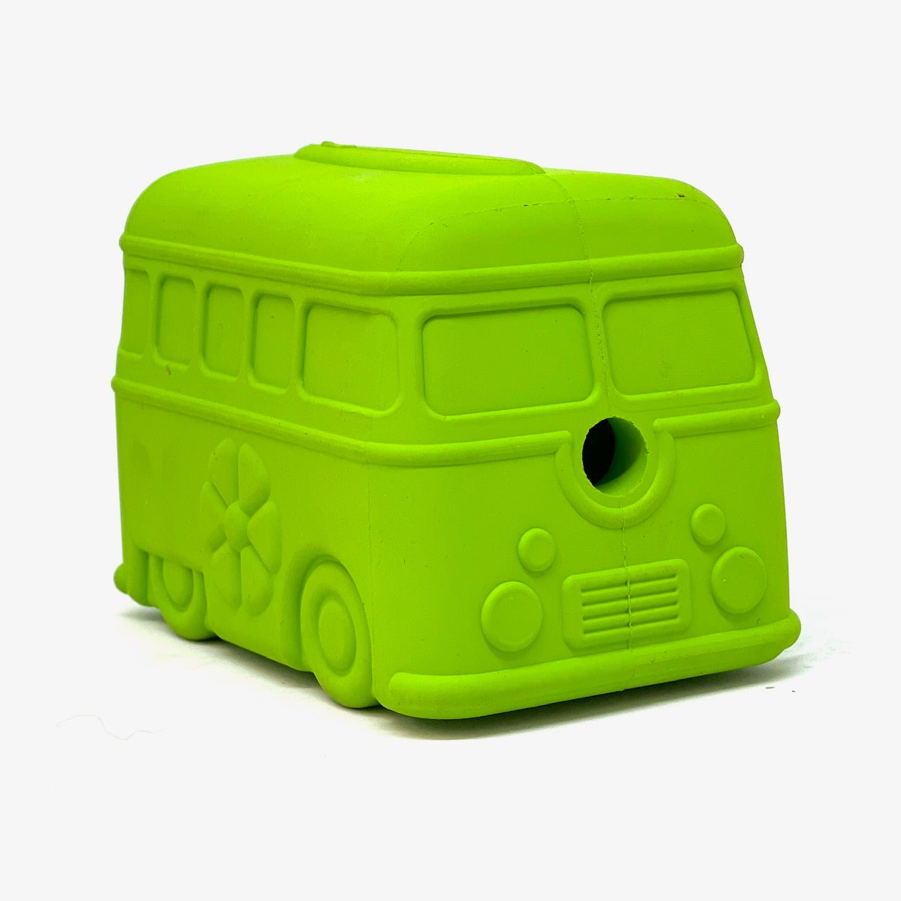 Bright green Retro Van Durable Chew Toy - Long-Lasting Treat Dispenser for Dogs