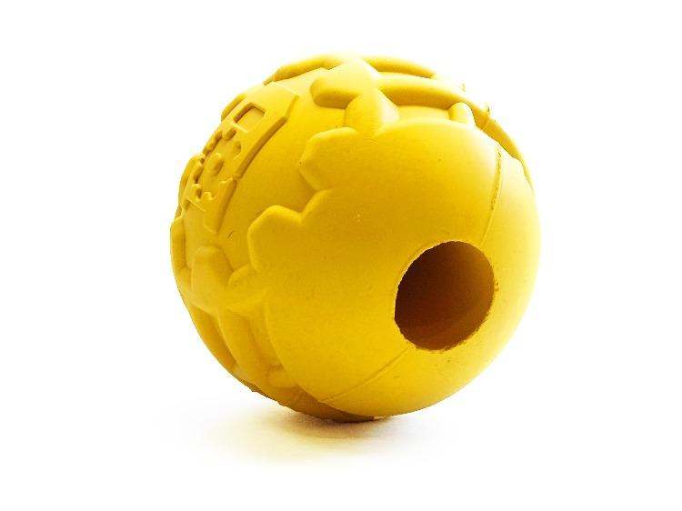 Durable Rubber Chew Ball - Ultra-Durable Dog Toy for Power Chewers!