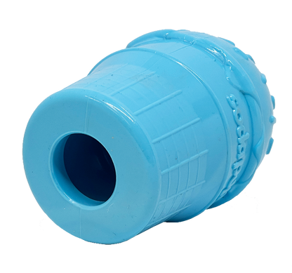 Blue Ice Cream Cone durable PUP-X rubber chew toy and treat dispenser for dogs