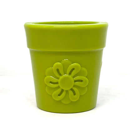Large Flower Pot - Durable Dog Treat Dispenser Enrichment Toy -SodaPup