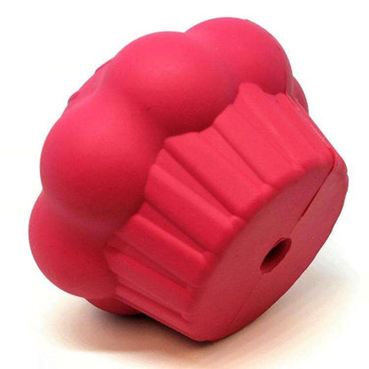 Cupcake eDispenser Durable Rubber Chew Toy & Treat Dispenser for Dogs