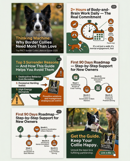 2025 Border Collie Owner's Lifestyle and Health Survivor Guide digital book