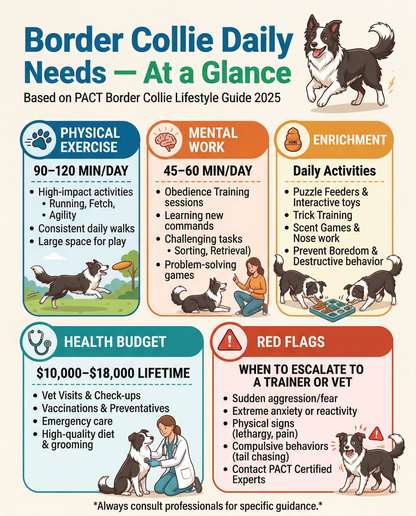 2025 Border Collie Owner's Lifestyle and Health Survivor Guide digital book
