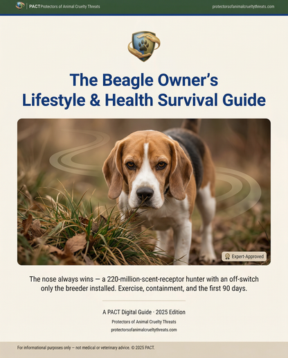 The Beagle Owner’s Lifestyle & Health Survival Guide 2025 Edition (Instant Digital Deployment)