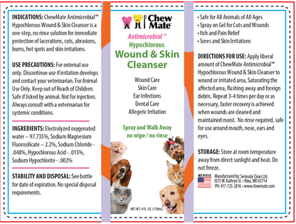 Chewmate Wound Care Antibacterial Spray