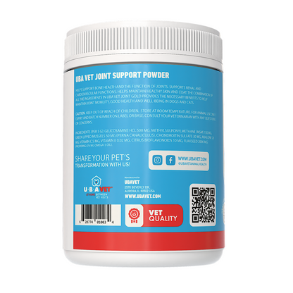 Joint Gold Support Powder for Dogs & Cats - Ultimate Joint Care 8.8 oz