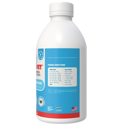 UBAVET Joint Power MEG maximum joint support liquid for dogs and cats to improve mobility and reduce inflammation