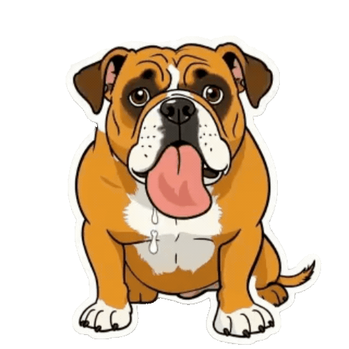 Animated Boxer Sticker Pack — 10 GIF Stickers | Instant Digital Download