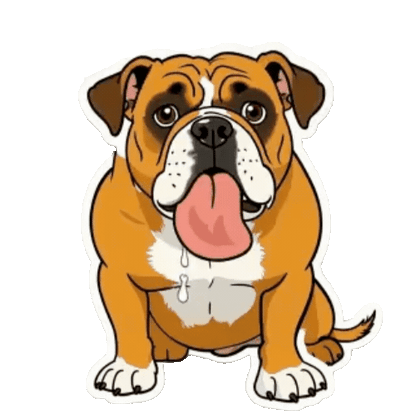 Animated Boxer Sticker Pack — 10 GIF Stickers | Instant Digital Download