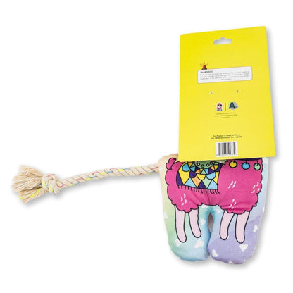 Magical Llama Plush Dog Toy – Fun Squeaker & Crinkle for Play & Cuddle