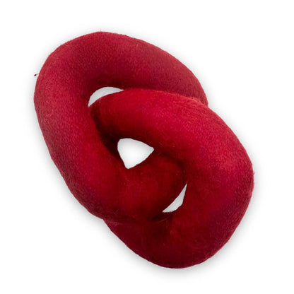 Loop Felt Dog Toy - Handcrafted Wool Plush Dog Toy | Come Here Buddy